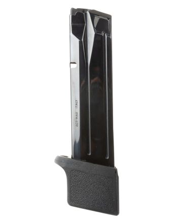 Xtech Tacitcal XTT140M&amp;P9EXTMAG 22rd 9mm Fits M&amp;P9 Compact Black Stainless Steel