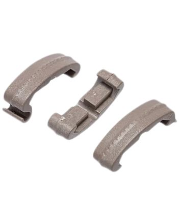Larue Tactical LT708FDE IndexClips Rail Covers Low Profile FDE Polymer Fits AR-15 1913 Picatinny Rail Mount