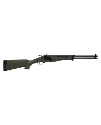 Savage Arms 23001 42 Takedown Full Size 22 WMR/410 Gauge 1rd 20" Black Satin Sporter Barrel, Satin Black Carbon Steel Receiver, OD Green Fixed Synthetic Stock, Ambidextrous