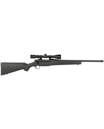 Mossberg 28212 PatriotFull Size 400 Legend 4+1 20" Matte Blued Fluted Threaded Barrel, Drilled &amp; Tapped Matte Blued Stainless Steel Receiver, Black Fixed Synthetic Stock 3-9x40mm Duplex, Right Hand