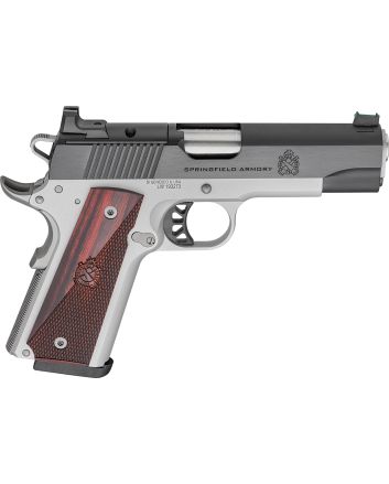 Springfield Armory PX9117LAOS 1911 Ronin 9mm 9+1 4.25" Stainless Steel Barrel Optic Ready Blued Slide Crossed Cannons Checkered Grip