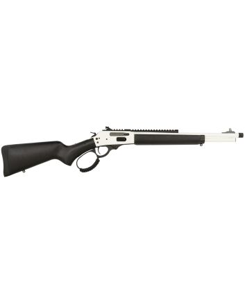 Rossi 95303016W R95 Trapper 30-30 Win 5+1 16.50" White Cerakote Threaded Barrel, White Cerakote Picatinny Rail Stainless Steel Receiver, Fixed Black Polymer Stock