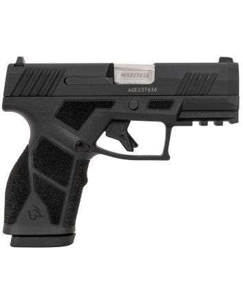 Taurus 1-GX2931 GX2Compact Frame 9mm 13+1 3.38" Black Steel Barrel, Matte Black Serrated Alloy Steel Slide, Black Polymer Frame w/Picatinny Rail, Polymer Grip