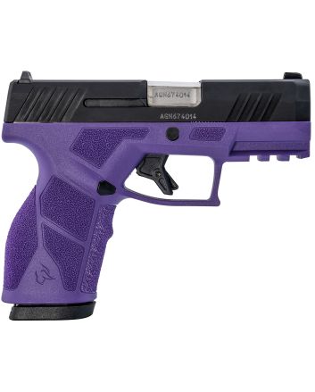 Taurus 1-GX2931DP GX29mm 13+1 3.37" Matte Stainless Steel Barrel, Matte Black Serrated Stainless Steel Slide, Dark Purple Polymer Frame w/Picatinny Rail, Polymer Grip