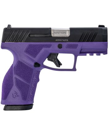 Taurus 1-GX2931DP-10 GX29mm 10+1 3.37" Matte Stainless Steel Barrel, Matte Black Serrated Stainless Steel Slide, Dark Purple Polymer Frame w/Picatinny Rail, Polymer Grip