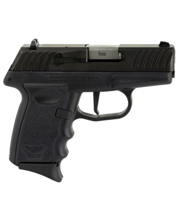 SCCY Industries DVG1CBBK DVG-1Sub-Compact Frame 9mm Luger 10+1 3.10" Black Quadlock Barrel, Carbon Black Stainless Steel Slide, Black Polymer Frame, Black Finger Grooved Grip
