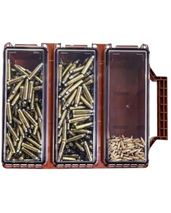 Berry's 49667 Tri-Can Triple Ammo Can Red Plastic