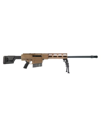 Bushmaster SBA500105005FDEF BA50 Long Rang Hero 50 BMG 10+1 29" Phosphate Chrome Barrel Flat Dark Earth Aluminum Receiver Free Float Billet Handguard Black Ergo Grip