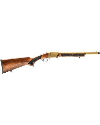 Gforce Arms GFTXP4020 GFTXP400 Legend 1rd 20" Bronze Cerakote Steel Barrel, Bronze Cerakote Picatinny Rail Steel Receiver, Fixed Walnut Wood Stock