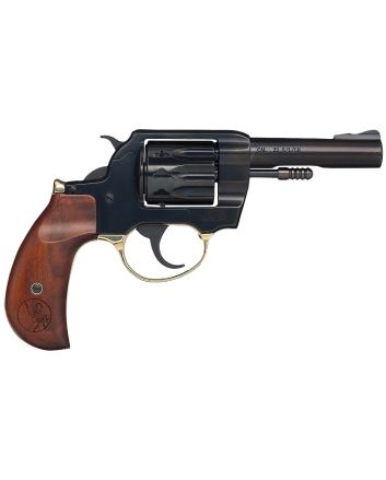Henry H016BD Golden Boy22 LR 10 Shot 4" Blued Steel Barrel, Cylinder, Blued Polished Steel Frame, Walnut Birdshead Grip, Transfer Bar Safety, Exposed Hammer