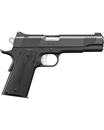 Kimber Mfg.,inc 3200001CA Custom II (CA) 45 ACP 7+1 5" Matte Black Front Serrations Steel Slide Black Synthetic Double Diamond Grip