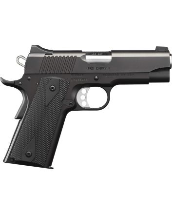 Kimber Mfg.,inc 3200051CA Pro Pro Carry II (CA) 45 ACP 7+1 4" Steel Slide Matte Black/Black Synthetic Double Diamond Checkering Grip