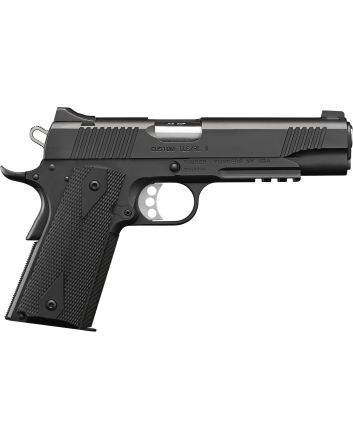 Kimber Mfg.,inc 3200139CA Custom TLE/RL II (CA) 45 ACP 7+1 5" Matte Black Front Serrations Steel Slide Aggressively Textures G-10 Grip