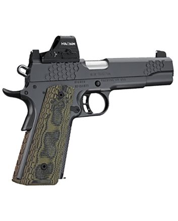 Kimber Mfg.,inc 3000435 KHX Custom (OI) 10mm 8+1 5" Front Serrations Stainless Steel Slide Gray KimPro II G-10 Grip