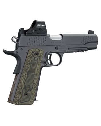 Kimber Mfg.,inc 3000437 KHX Custom RL (OI) 9mm 9+1 5" Front Serrations Stainless Steel Slide Gray KimPro II G-10 Grip