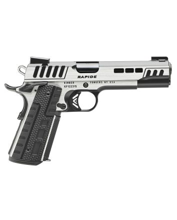 Kimber Mfg.,inc 3000426Rapide Scorpius 10mm 8+1 5" Black KimPro II w/ Brush Polished Flats Stainless Steel Slide G10 Grip
