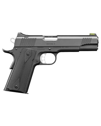 Kimber Mfg.,inc 3700549 Custom II GFO 45 ACP 8+1 5" Stainless Steel Slide Matte Black F/S Rubber Grip G-10 Grip