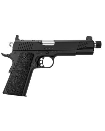 Kimber Mfg.,inc 3700810 Custom LW OR TFS Full Size Frame 45 ACP 8+1 5.50" Black Black F/S Rubber Grip