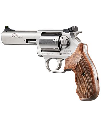 Kimber Mfg, Inc 3400031CA K6S Combat *CA Compliant DA/SA 357 Mag 6 Shot 4" Brushed Stainless Steel Barrel &amp; Cylinder, Brushed Stainless Stainless Steel Frame, Diamond Checkering Grip, Exposed Hammer