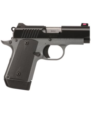 Kimber Mfg.,inc 3300242 Micro 9 Shadow Ghost 9mm 7+1 3.15" Stainless Black F/S Rubber Grip