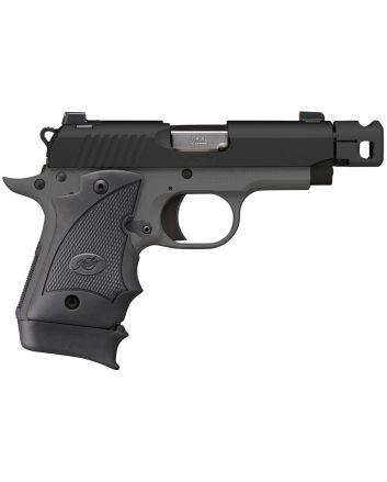 Kimber Mfg.,inc 3300246 Micro 9 MC TP 9mm 7+1 3.65" KimPro Black Stainless Steel Slide KimPro Gray Black Hogue Rubber Wraparound Grip