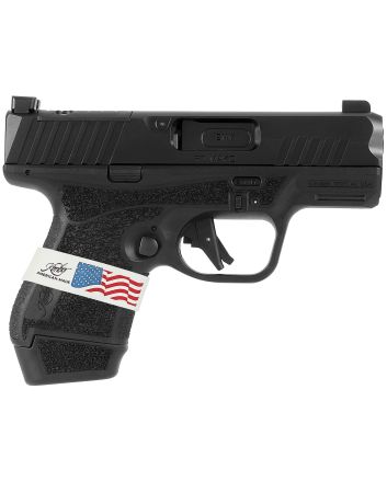 Kimber Mfg, Inc 3800004 R7 Mako Liberty Sub-Compact Frame 9mm Luger 13+1 3.37" Black DLC Match Grade Barrel, Black FNC Nitride Optic Ready/Serrated Stainless Steel Slide, Black Polymer Frame