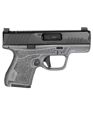 Kimber Mfg.,inc 3800023 R7 Mako OR Bundle 9mm 10+1 3.37" FNC Stainless Steel Slide Molded Stippling Gray