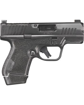 Kimber Mfg, Inc 3800034 R7 Mako Bundle Sub-Compact Frame 9mm Luger 15+1 3.37" Black DLC Match Grade Barrel, Black FNC Nitride Optic Ready/Serrated Stainless Steel Slide, Black Polymer Frame