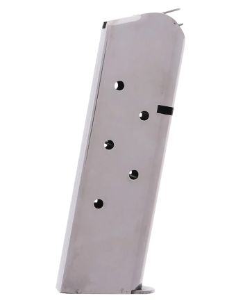 Kimber Mfg.,inc 1000156A 7rd 45 ACP Fits 1911 Silver Steel