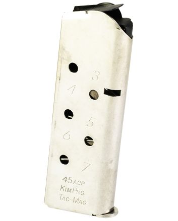 Kimber Mfg.,inc 1100813A Tac-Mag7rd Compact 45 ACP Stainless Steel