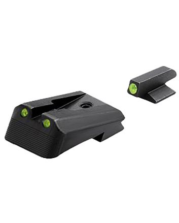 Kimber Mfg.,inc ML11219 1911 Tactical Wedge Fixed Night Sight SetGreen/Tritium Black Outline Front Sight-Green/Tritium Black Outline Rear Sight
