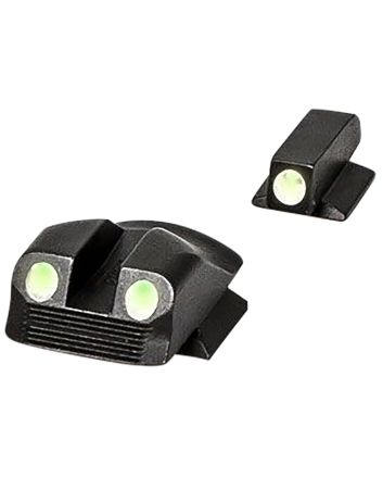 Kimber Mfg.,inc ML11229 Micro.380/Micro9 Sight SetGreen/Tritium Black Outline Front Sight-Green/Tritium Black Outline Rear Sight