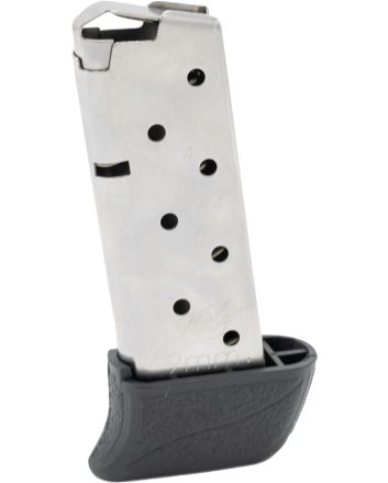 Kimber Mfg.,inc 1200848A Micro 9 w/ Extended Base Pad 8rd 9mm Silver Stainless Steel