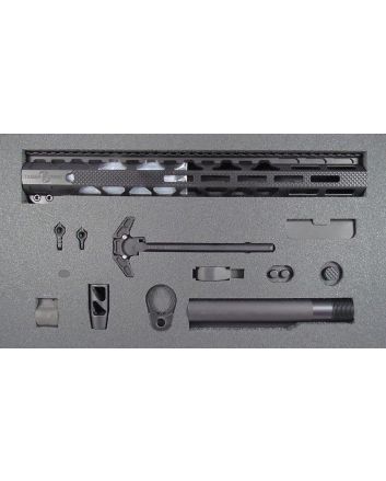 Timber Creek Outdoors TCGKBL Greyman Complete Build Kit AR-15 Rifle Black