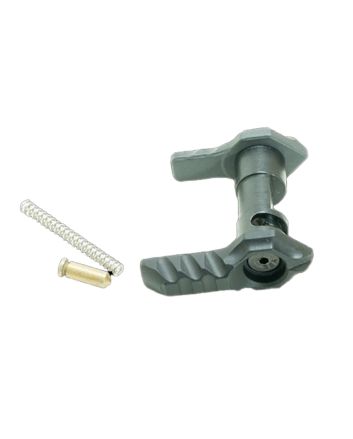 Timber Creek Outdoors GAMBISSBL Greyman Safety Selector Black Aluminum