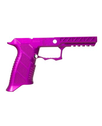 Timber Creek Outdoors SSP320PROGMPPPro Grip Module Purple Anodized Fits Sig P320