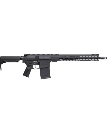 CMMG 33A590C-AB Resolute MK3 8.6 Blackout 20rd 16.10" Black Nitride 7075-T6 Aluminum Receiver 15" M-LOK Handguard CMMG Zeroed Grip