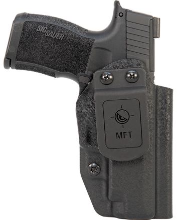 Mission First Tactical HSIG365XLAIWBA Appendix Holster IWB Black Polymer Fits Sig P365 XL Belt Clip Ambidextrous
