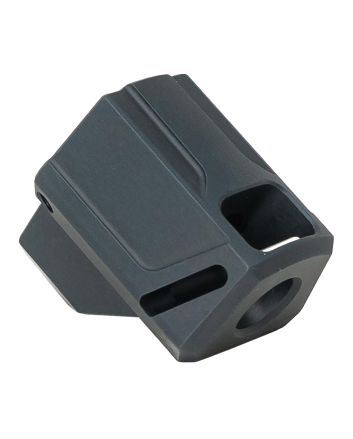 Faxon Firearms FFPACOMPDSS01 EXOS-515 Compensator for SIG Black 1/2"x28 Threads 1.40" OAL 9mm