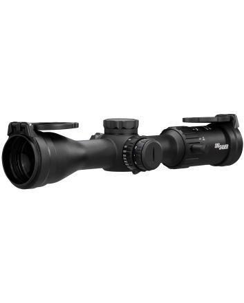 Sig Sauer Electro-Optics SOW42003 Whiskey4Black 2.50-10x 42mm 30mm Tube Quadplex Reticle