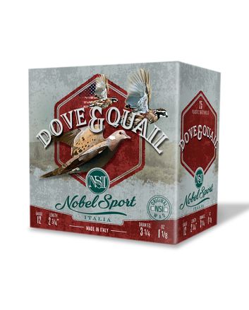 Nobel/Eurosports LLC ANSF126 Dove &amp; Quail12Gauge 2.75" 1 1/8oz 6Shot 250rds/Box
