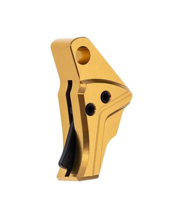Tyrant CNC TDG43TRIGGOLDBLACK I.T.T.S Trigger/Shoe Gold Fits Glock 43/43x/48