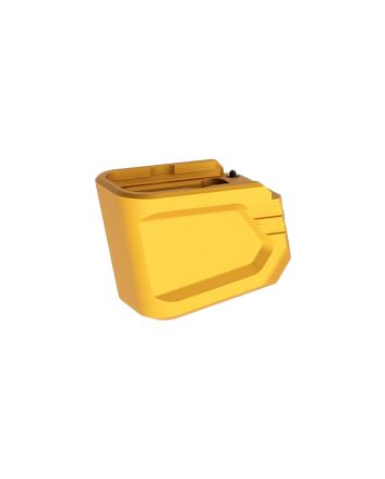 Tyrant CNC TDG19MAGEXGLDMagazine Extension Fits Glock 19/23 Gen 4/5 Gold Aerospace Grade Aluminum