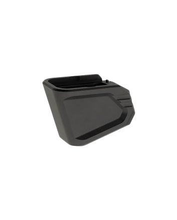 Tyrant CNC TDG17MAGEXBLKMagazine Extension Fits Glock 17/22/34/35/19X Black Aerospace Grade Aluminum