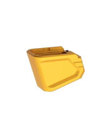 Tyrant CNC TDG17MAGEXGLDMagazine Extension Fits Glock 17/22/34/35/19X Gold Aerospace Grade Aluminum