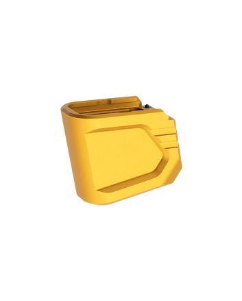 Tyrant CNC TDG48MAGEXGOLDMagazine Extension Fits Glock 43x/48 Gold Aerospace Grade Aluminum