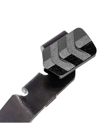 Tyrant CNC TDGSTOP48BLACK Extended Slide Release9mm Glock 42/43/43X/48 Black 6061 Aluminum