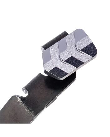 Tyrant CNC TDGSTOP48G Extended Slide Release9mm Glock 42/43/43X/48 Gray 6061 Aluminum