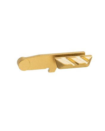 Tyrant CNC TDP365SCLGOLDExtended Slide Catch Lever Sig P365 Gold Stainless Steel