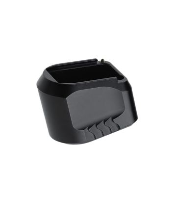 Tyrant CNC TDMPMAGEXFSBLKMagazine Extension 9mm/40 S&amp;W Fits S&amp;W M&amp;P Full-Size Black Aerospace Grade Aluminum